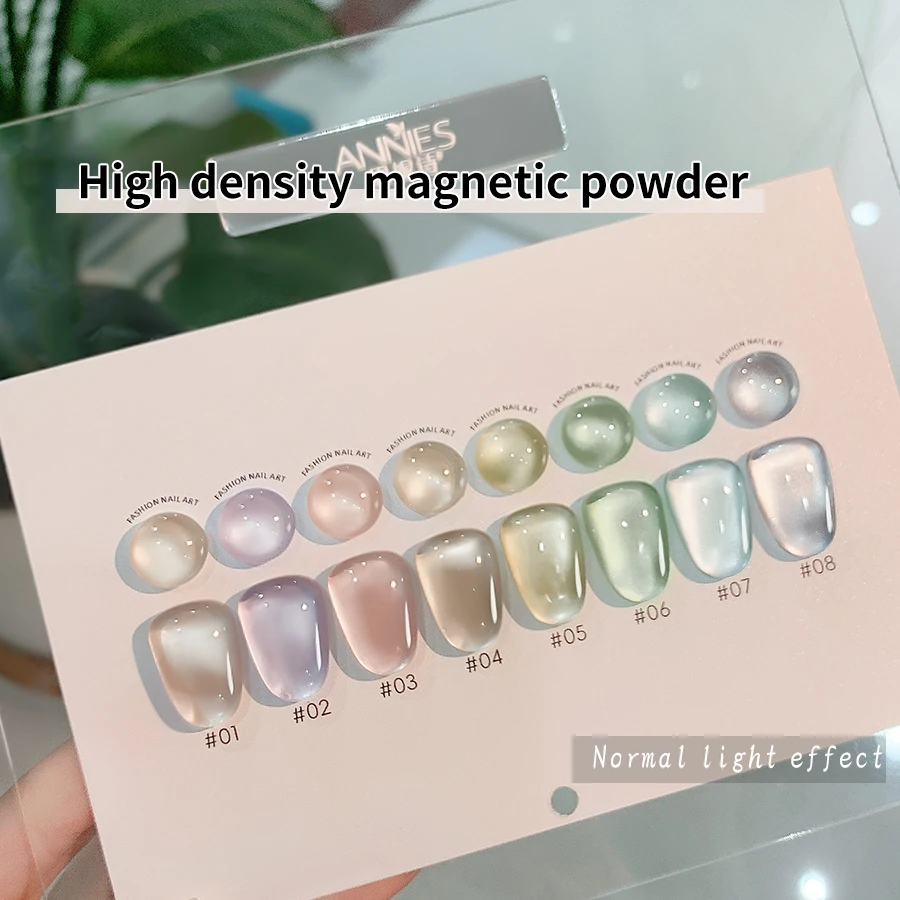 10g Glass Bead Moonlight Cat Magnetic Gel Nail Polish Semi Permanent Soak Off UV   Salon varnish DIY Girls Nail Enhancement