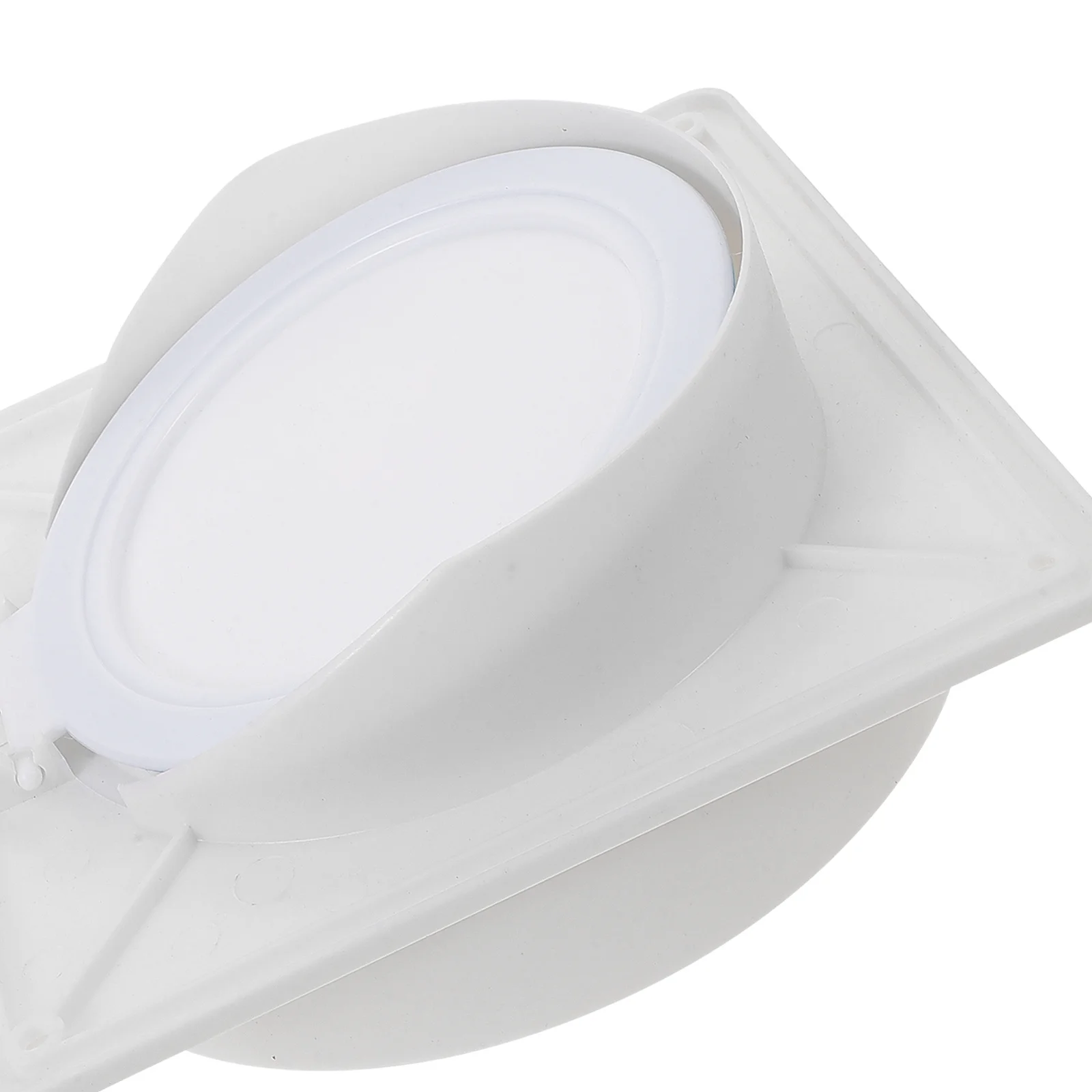 

Smoke Duct Check Valve Heavy Duty Plastic Backflow Preventer for Range Hood Vent Automatic Shut Off Non-Return Valve for Kitchen