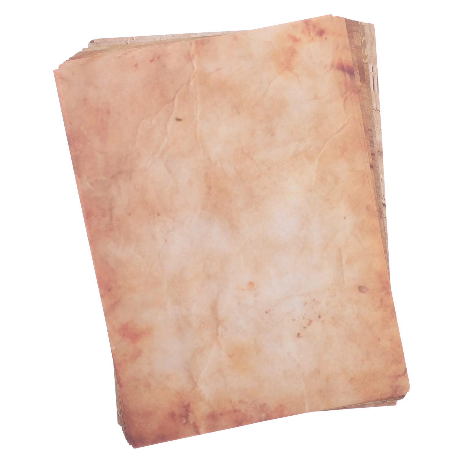 

48Pcs Vintage Letter Paper Style Double Sided A4 Scrapbooking Craft Journaling Cardstock for Invitations Certificates