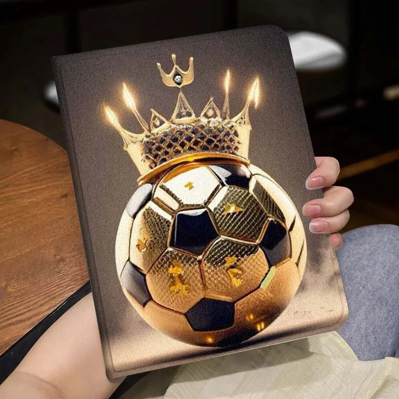 I Love Football Art Popular For Huawei MediaPad MatePad Honor Pro V6 9 V8 X9 X 10 13.3 11 Inch Pen Tray Tablet Case