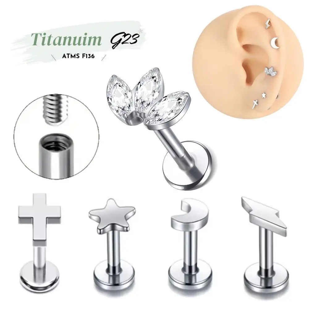 1PC G23 Titanium Cr…