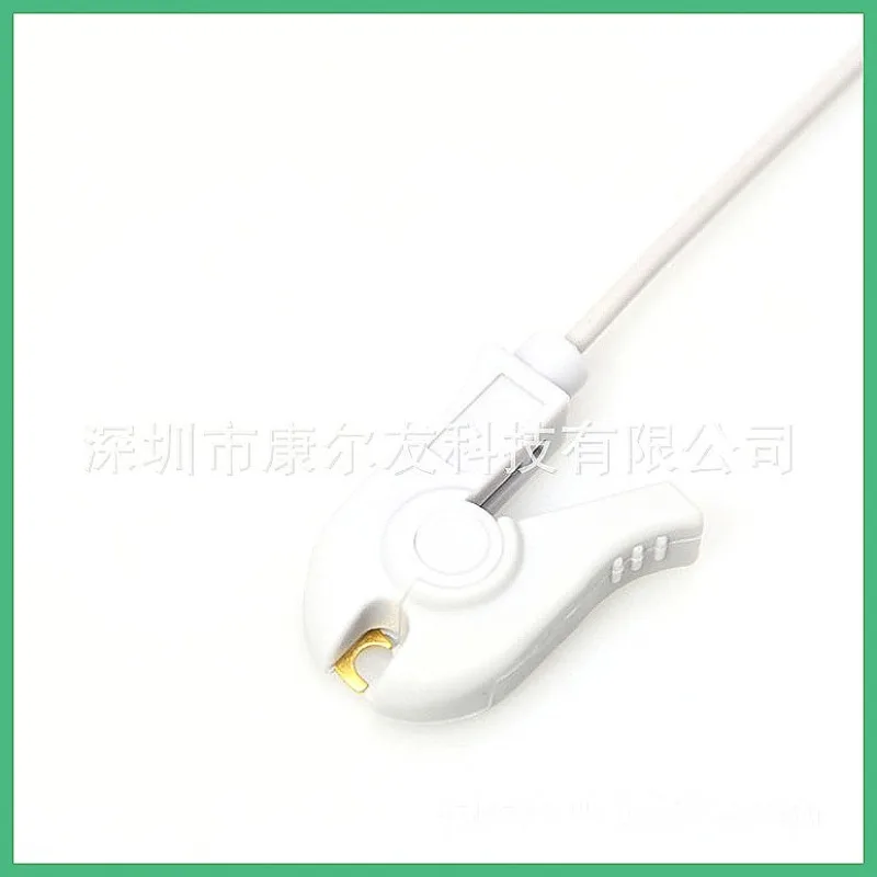 EEG Electrode Cable with Alligator Clips, 1.5M Length, Female Socket to Small Clips for Brainwave Monitoring Devices