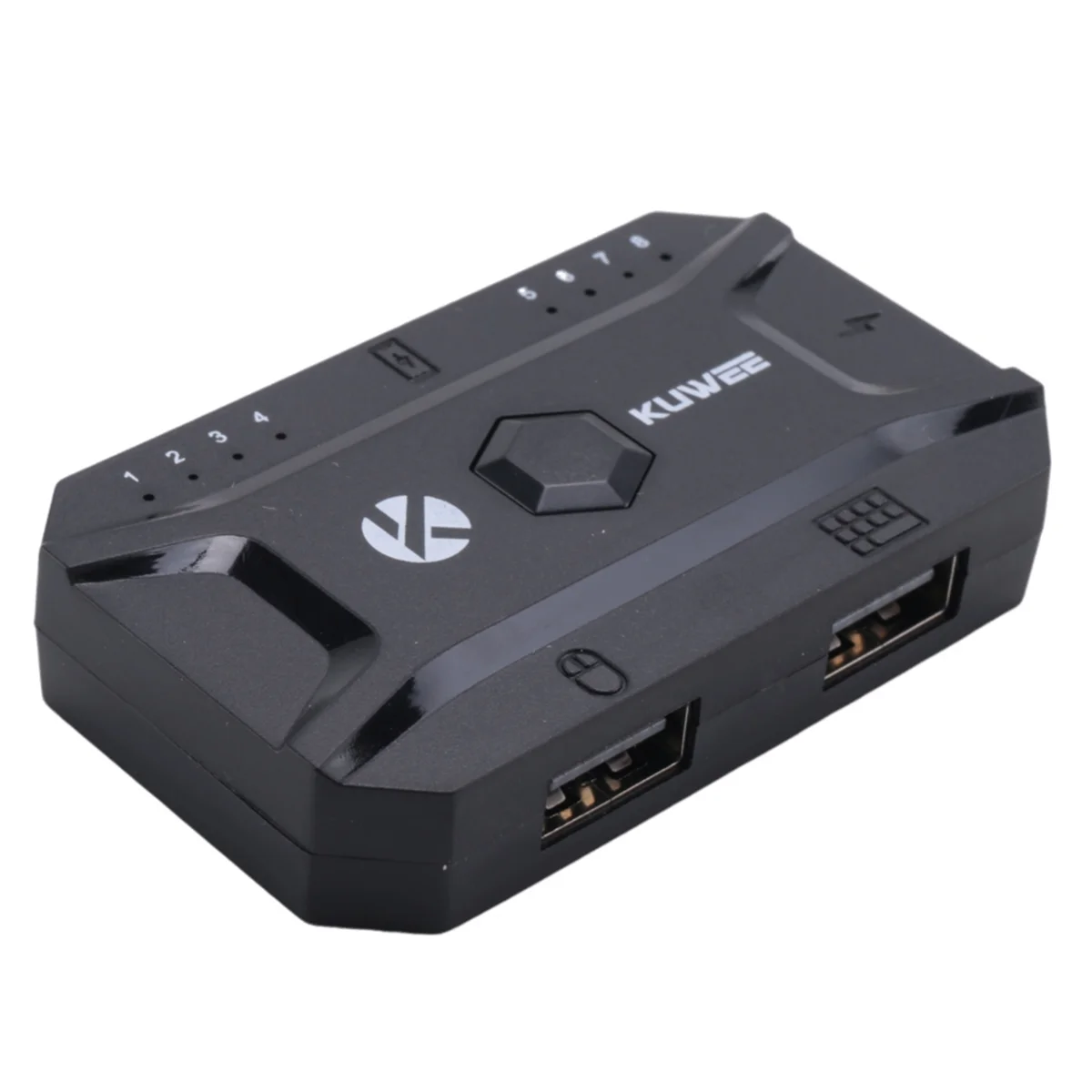 A88X Bluetooth Hub USB 5.0 Converter Wired Keyboard&Mouse to Wireless Hub Adapter Support 8 Devices for Tablet,Laptop,Mobile