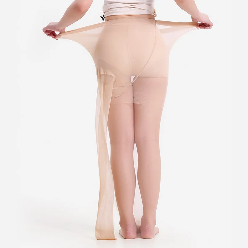 Damen Übergröße 20 Denier Transparente Strumpfhose mit Hoher Taille, Nylon-Strumpfhose, Superelastisch XL-4XL, Große Größen für Kräftige Damen bis 150kg/330lbs – Detail 26