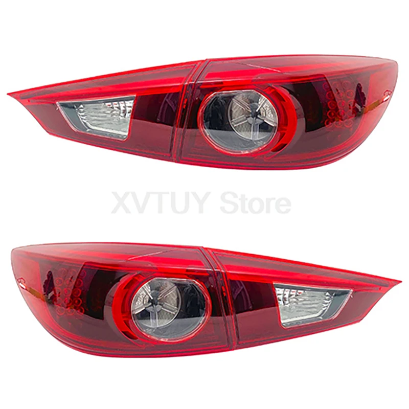 

Car Styling Taillights for Mazda 3 Axela Sedan 2017 2018 LED Tail Light DRL Rear Turn Signal Car Accessories Tail Lamp Assembly