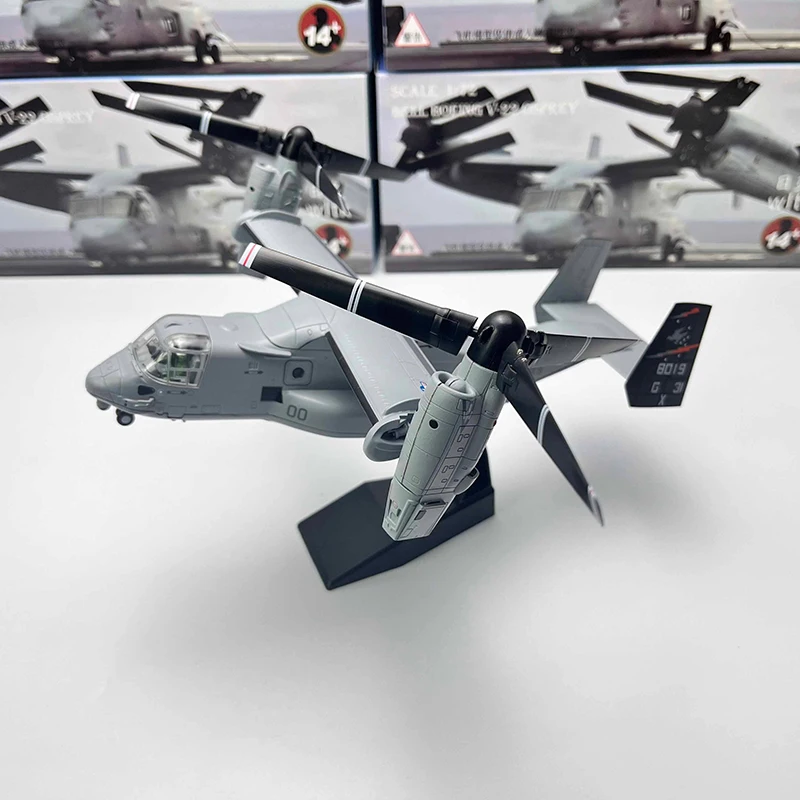 1/72 Scale Diecast Metal Bell Osprey V22 Millitary Helicopter Aircraft Airplane Model Kids Toy Gifts Display Collection