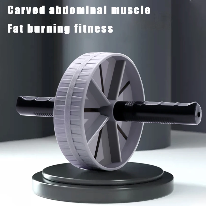 

Abdominal Rollers,Wheel Strong Load Bearing Non-slip Roller,Strengthen Muscle,Exercise Equipment,Fitness Train Home Use Silent