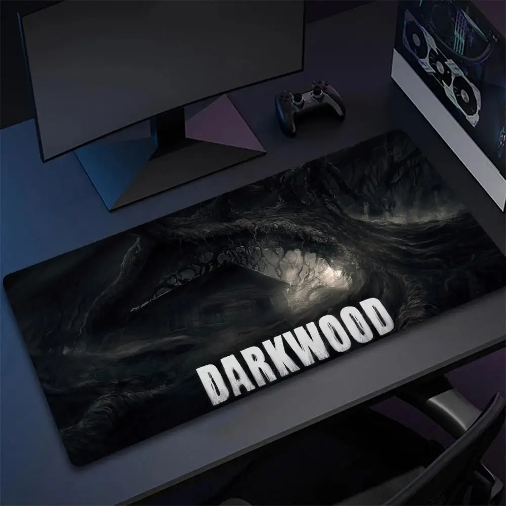 

Cool Top-down horror survival game Darkwood gaming Mouse Pad Non-Slip Office Rubber Edge locking mousepads Game play mats for notebook PC