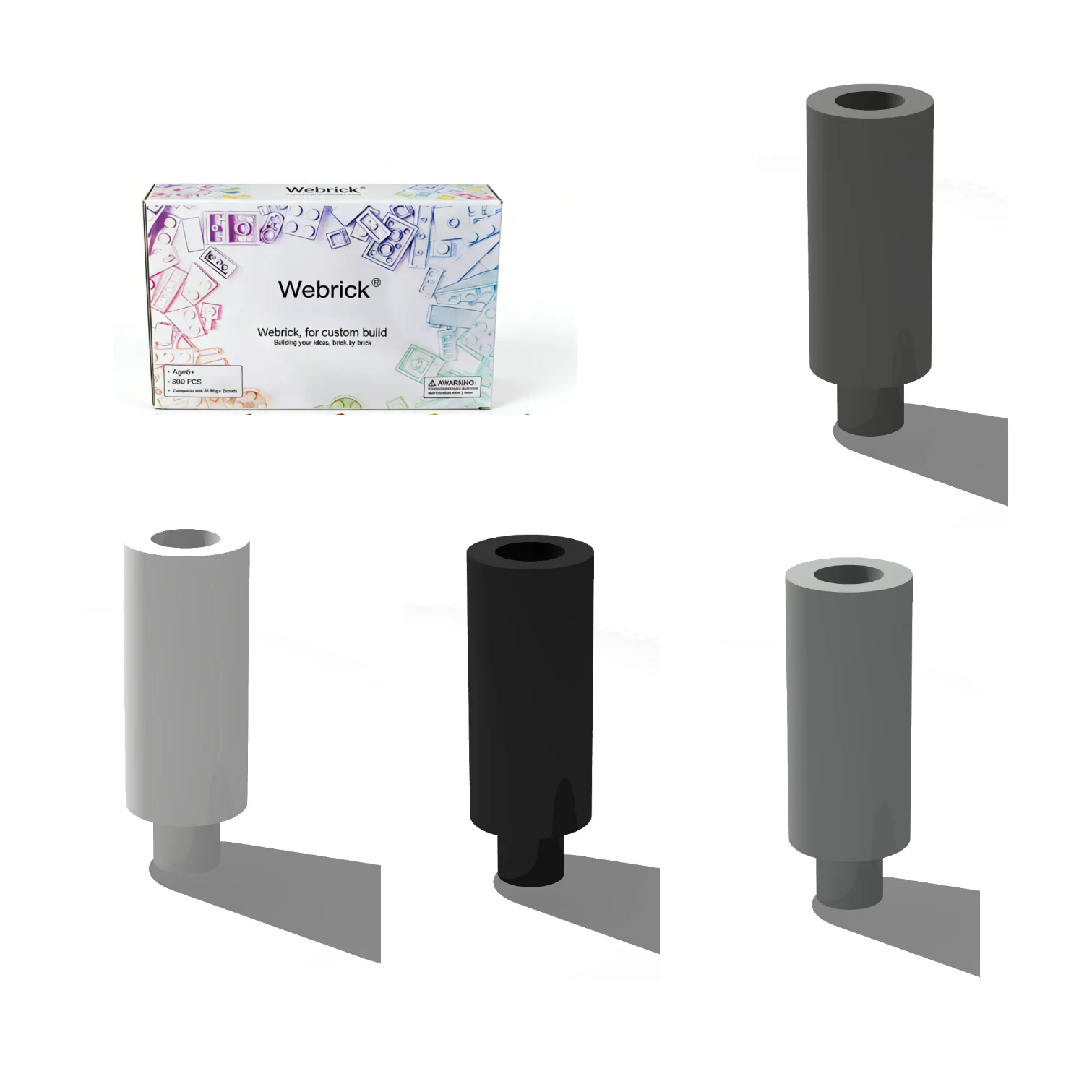 

Набор из 100 деталей 37762: Строительные блоки-подсвечники для декора стола, 100% совместимые игрушки-конструкторы в коробке