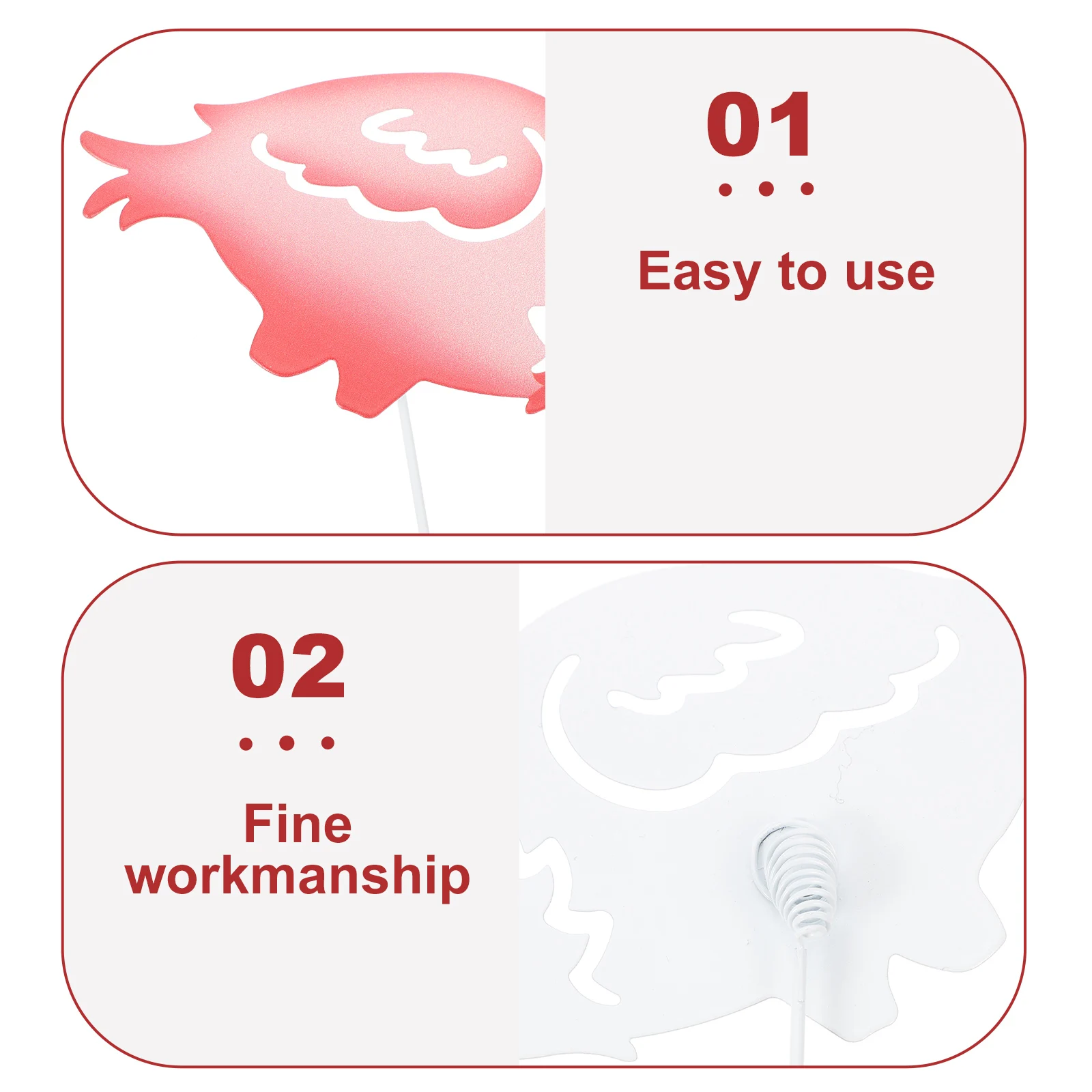 

Shape Stake Garden Decor Iron Flamingo Ornament For Outdoor Yard Lawn Decoration Simulation Flamingo Sculpture