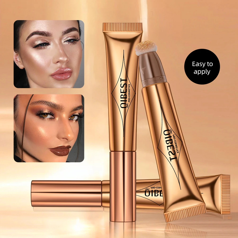 

3 Colors 3D Face Brighten Highlighter Bar Cosmetic Face Contour Bronzer Shimmer Highlighter Stick Concealer Cream Makeup tool