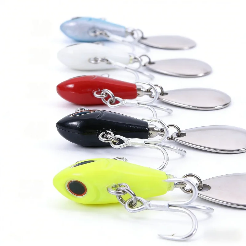 2.5CM 11G Submerged WaterVIB Lure with Metallic Sequin Speci