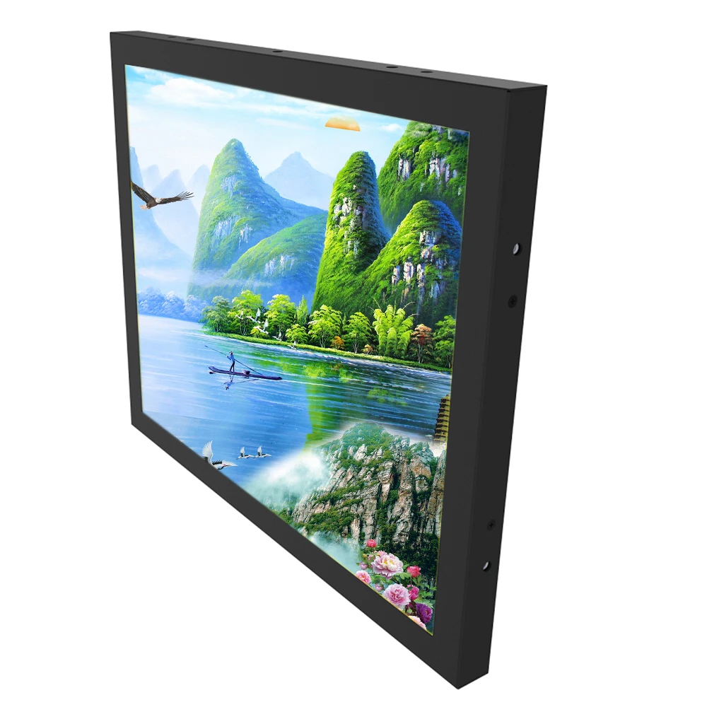 

Lcd Display Touch Screen Monitor with Frame Waterproof Capacitive Touch Screen Panel Monitor
