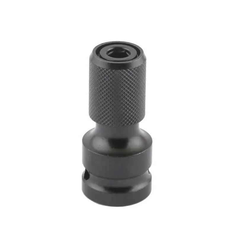 Electric Wrench Conversion Head 1/2 to 1/4 Hexagon Drill Chuck Adapter Accessory