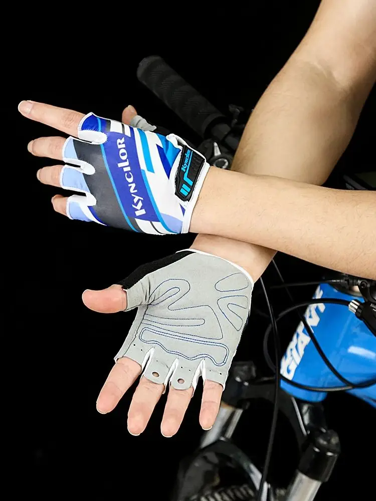 AliExpress Kyncilor Anti Slip Shock Breathable Half Finger Gloves Men Women Half Finger Gloves Breathable Cycling Gloves Bicycle Gloves Bike Gloves