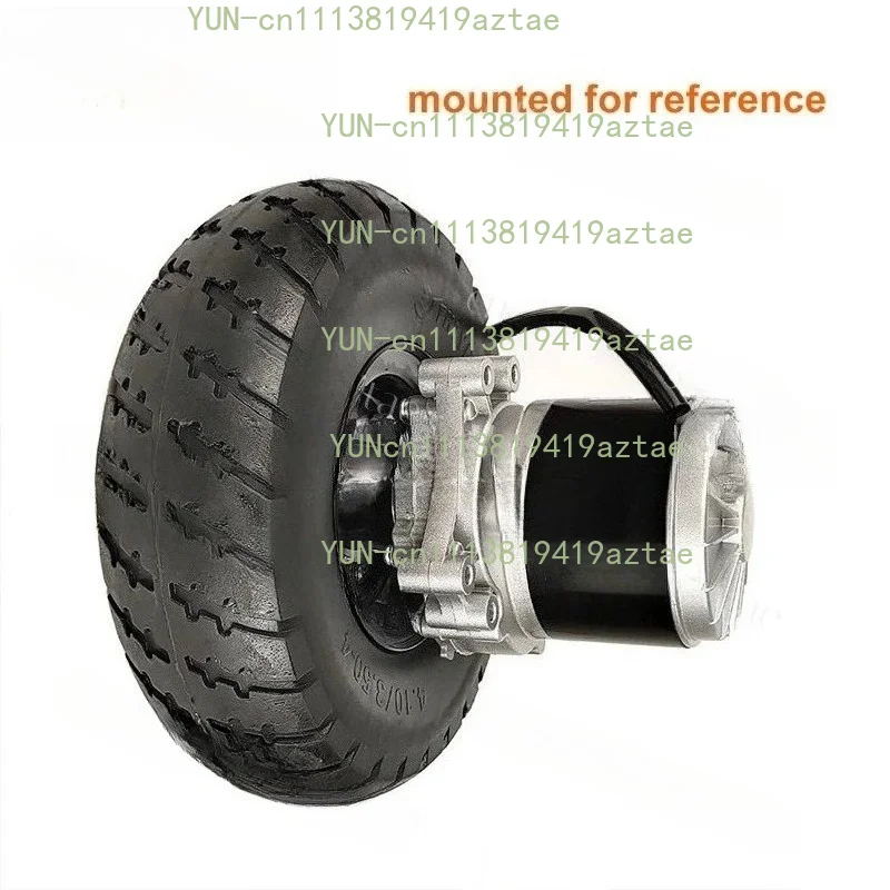 10 inch 24V 1000W four drive motor kit 4.10/3-4 solid wheel 4WD