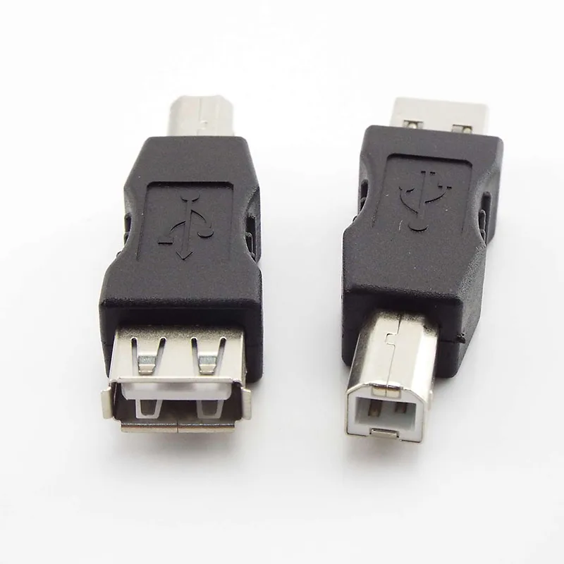 High speed USB 2.0 type a female to type b male converter connector retail port adapter for USB printer print