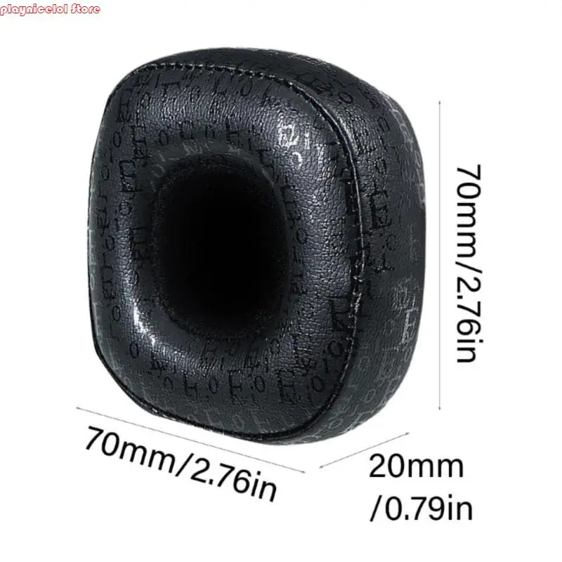 e8ba وسائد الأذن مريحة لـ Majored 4 سماعات رأس البروتين الأسود