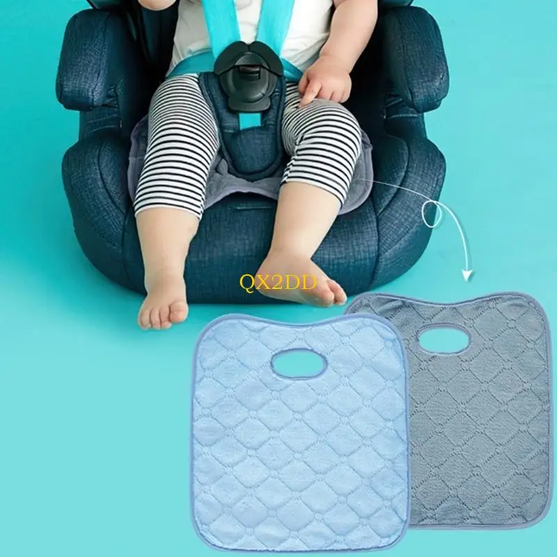 QX2D Protective Carseat Pad Strollers Mat for Kids Ensures Stability and Comfortable