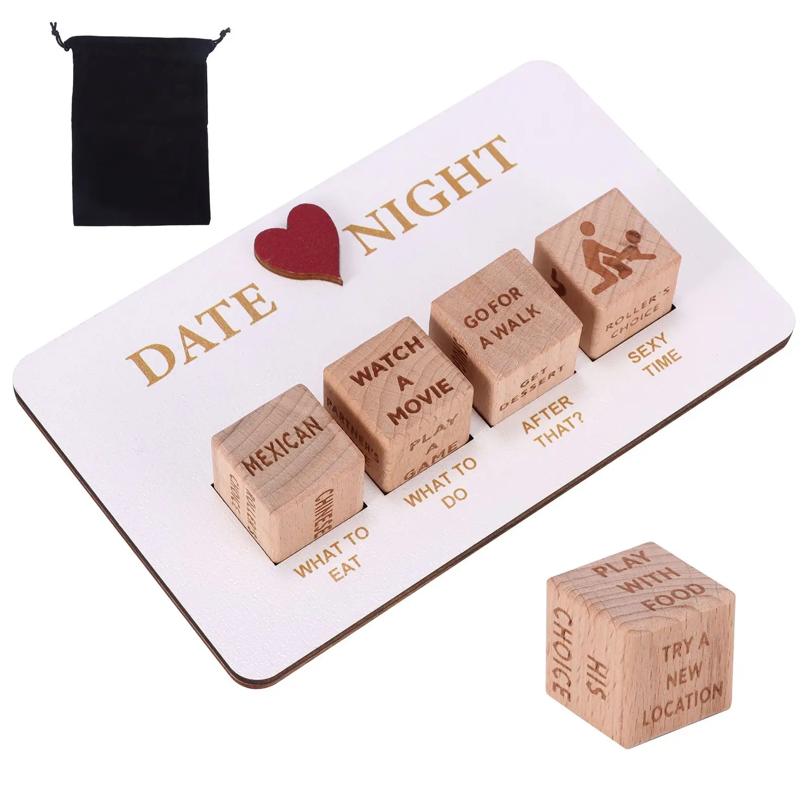 Date Night Dice Kit, Romantic What to Do Date Night for Couples,  Valentine Day Date Night Dice Valentines Day Anniversary  Gift