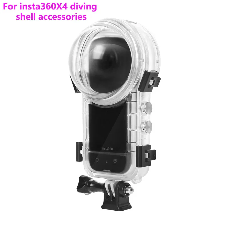 

Suitable for insta360X4 fully invisible diving shell 360-degree fully invisible new fully eliminated waterproof shell protectiv