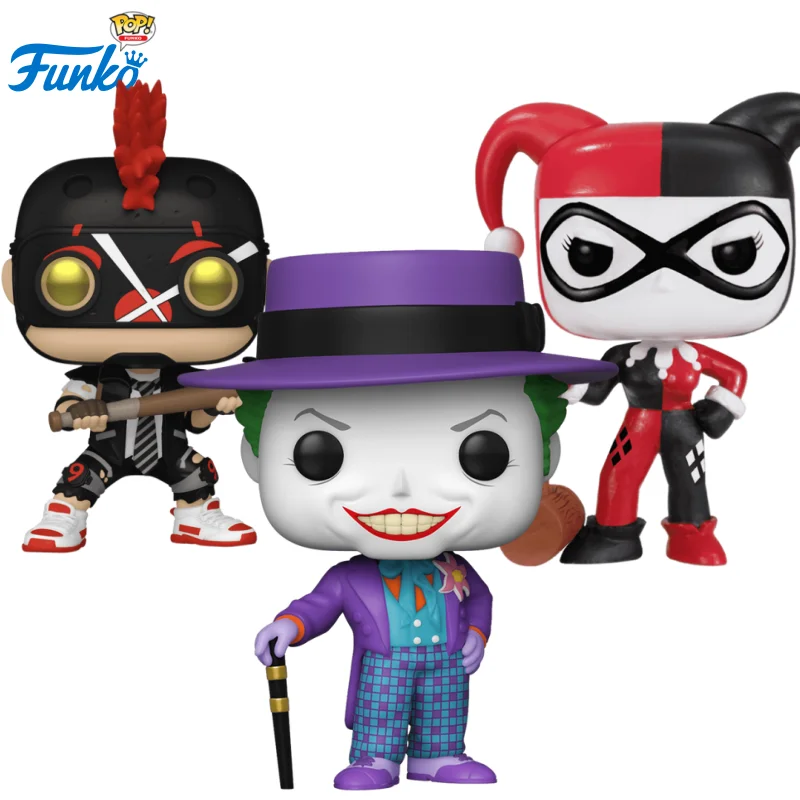 DC Comics Funko Pop Comics & Superheroes The Joker Batman 1989 Harley Quinn Clownhunter Toys for Boys Gift Collectible Ornaments - Image 6