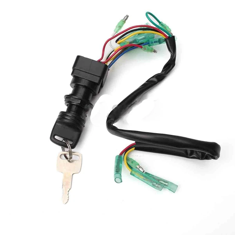 Ignition Switch Key Assembly For Yamaha Outboard Motor Control Box 2/4-Strok 703-82510-43-00