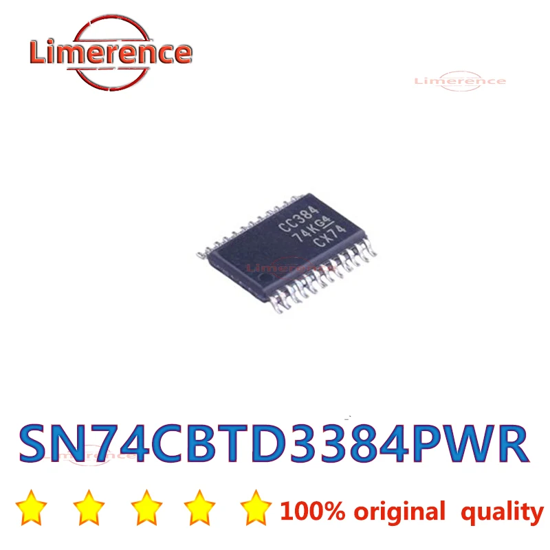 SN74CBTD3384PWR TSSOP-24 CC384 Digital Bus Switch ICs 10bit FET with/Level Shift Brand New Original