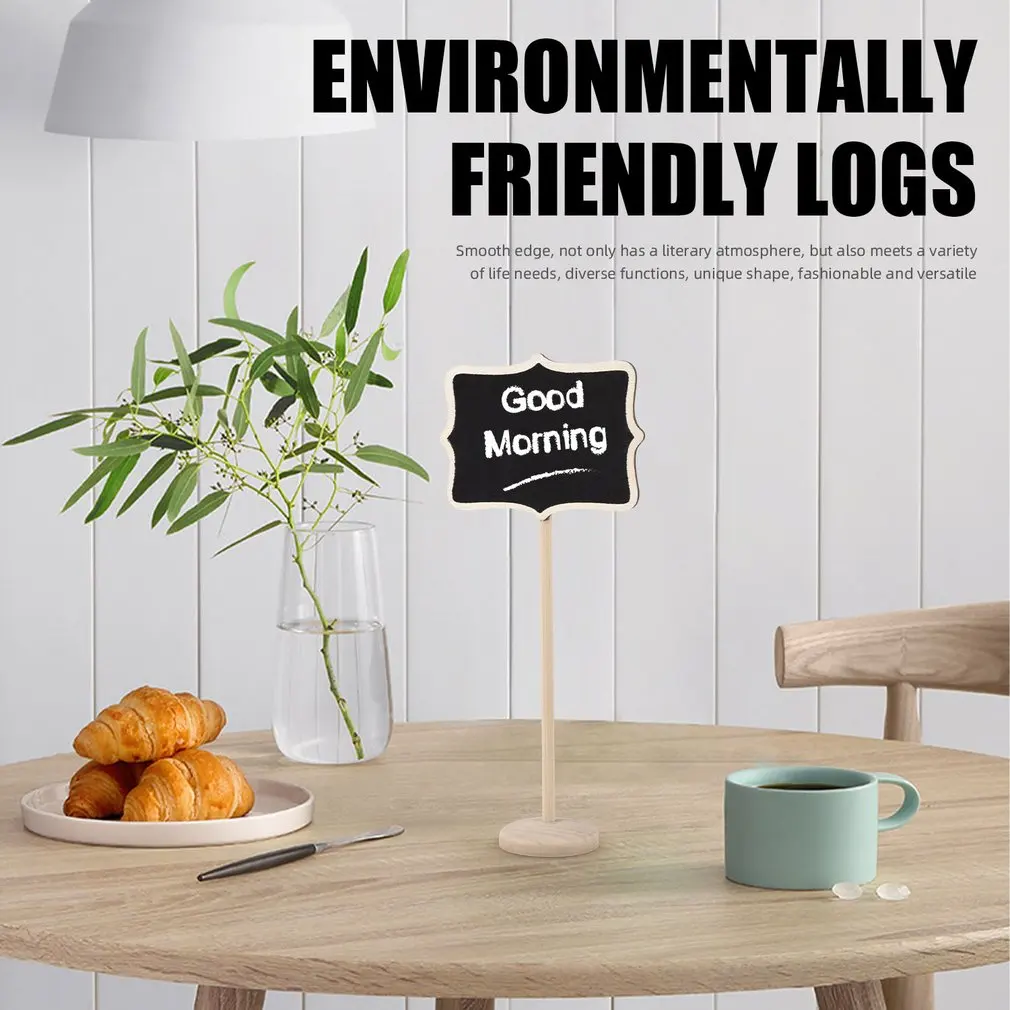 10 шт., деревянные мини-доски