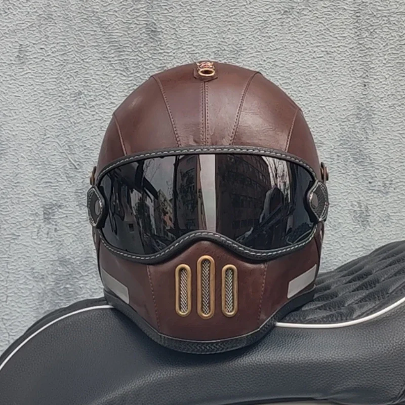 ORZ мотоциклетный анфас ретро шлем в стиле Токио мотоцикл Casco Moto Япония TT шлемы из стекловолокна с прозрачным козырьком