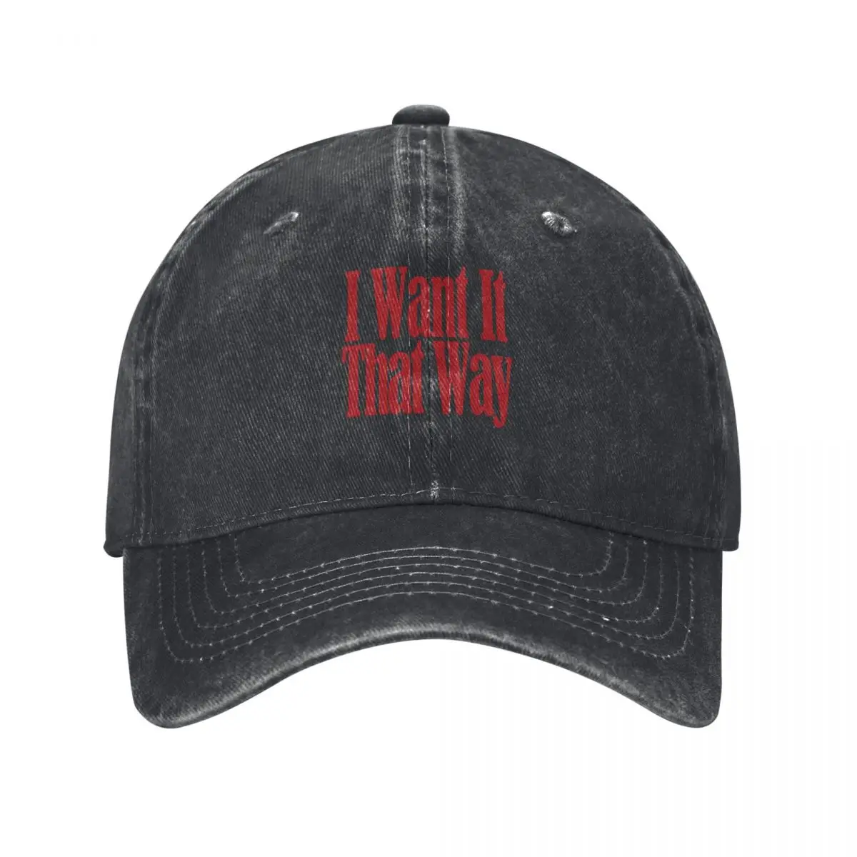 

I Want It That Way Baseball Cap Mountaineering Sun Hat For Children cute Men Hats Women's