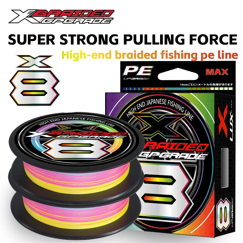 

2025 ygk g-soul 8 Strands Braided Fishing Line Japanese High Quality 8x Multifilament PE Wire Power Saltwater Line Fishing Wire