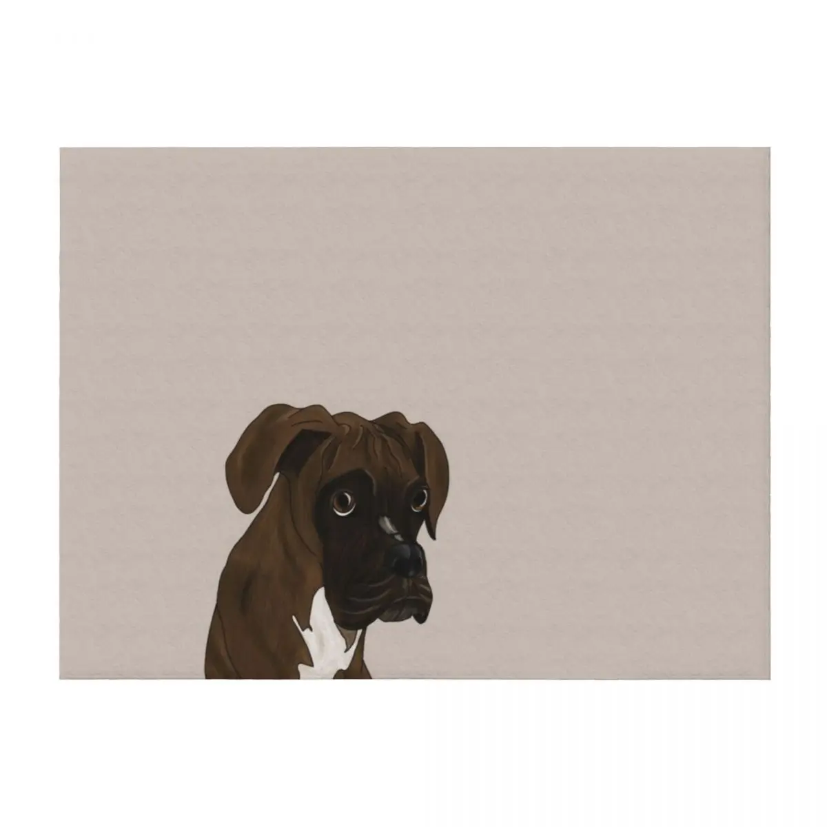 

Brindle Boxer Throw Blanket warm winter Heavy Travel warm for winter Blankets