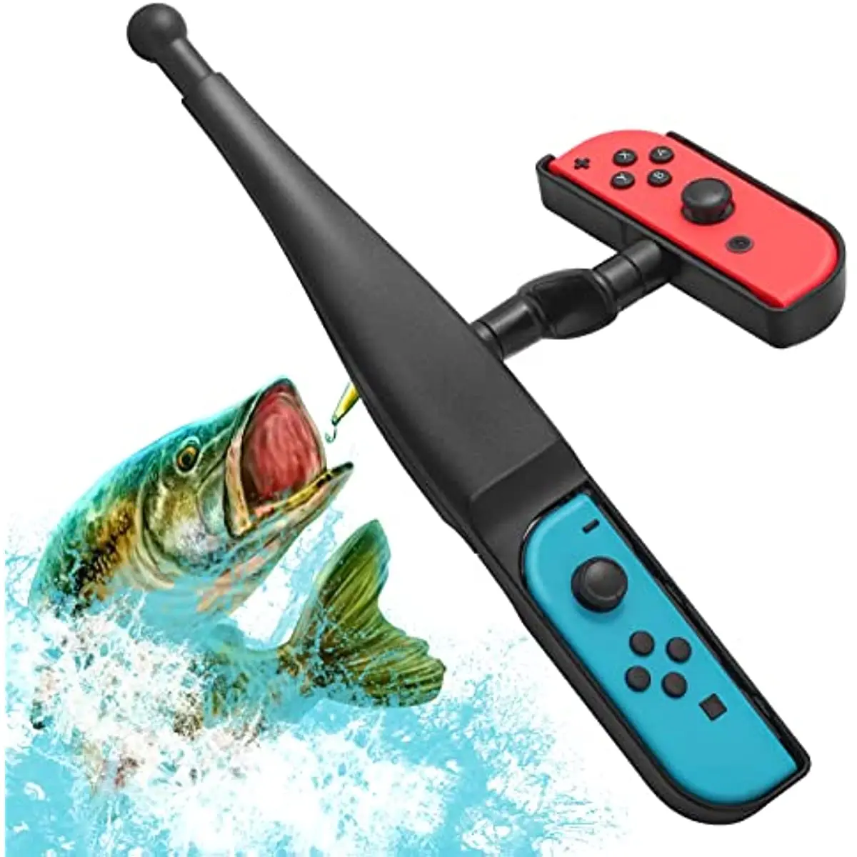 Fishing Rod for Nintend Switch, Fishing Game Accessories for Switch Legendary Fishing-Standard Edition and Bass Pro Shops