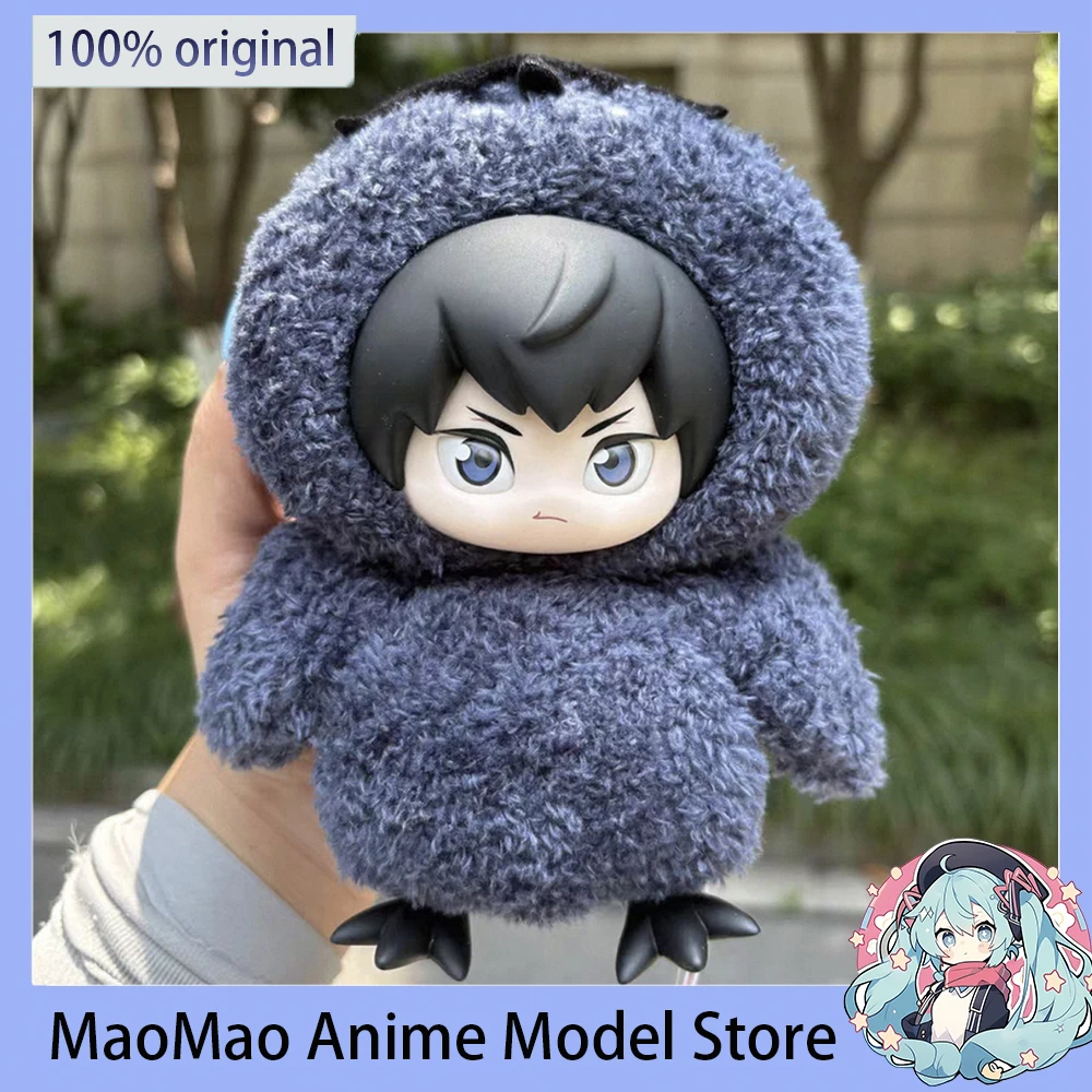 

В наличии Оригинальный GONG Haikyuu!! Сmieci dump bitwa серии ПВХ плюшевая кукла кулон Хината Шойо Кокос Кенма 15 см аниме игрушки