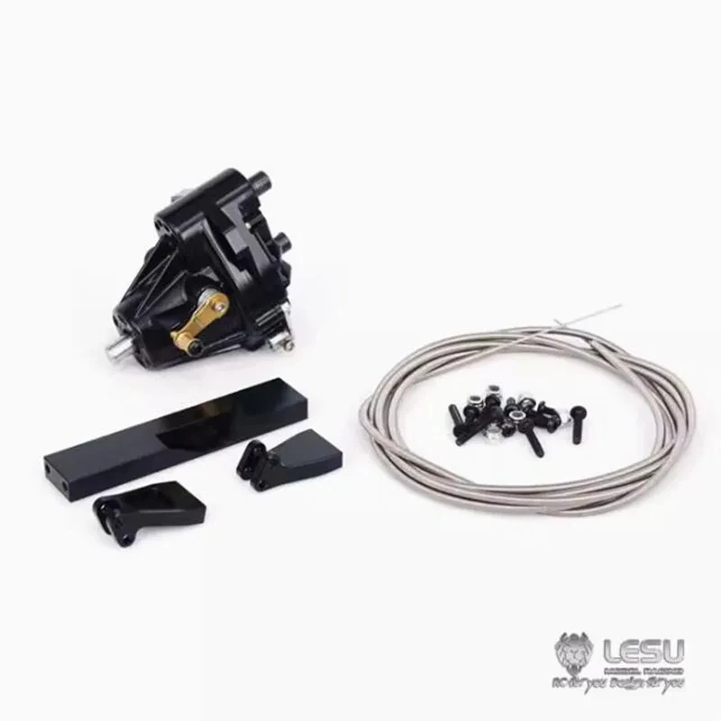 

Metal LESU Differential Lock Transfer Case for Tamiyay RC 1/14 Tractor Truck Dumper Remote Control Th02223