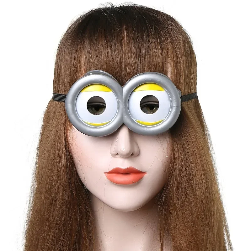 Disfraz de Miniones para niños y adultos, gafas oficiales de Miniones, gafas de Despicables Me, gafas de Minions, gafas divertidas novedosas para fiesta