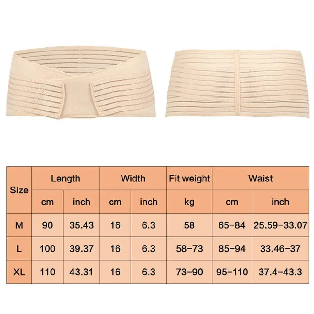 Pelvic Support Belt Lower Back Hip Lumbar Brace Postpartum Posture Pain Relief
