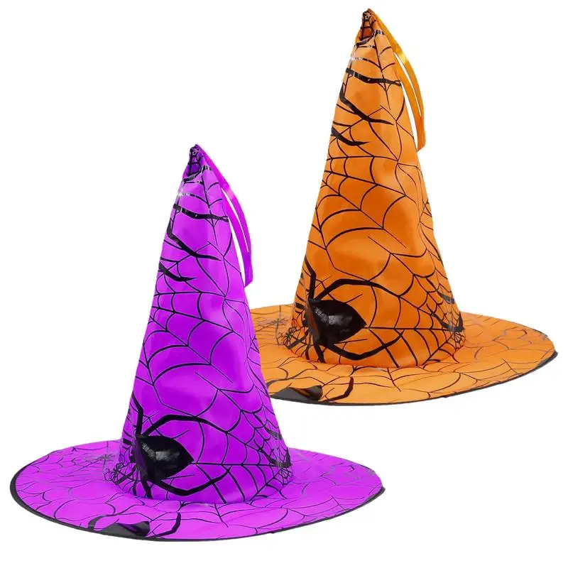 Cobweb Hat Dress Up Hat Cosplay Costume Hat Holiday Props Decorative Hat for Garden Courtyard Tree Hanging Decoration