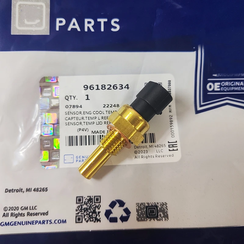 OEM# 96182634 Water Coolant Temperature Sensor for Chevrolet Aveo Buick Excelle Escalade Cadillac Daewoo Pontiac Opel Vauxhall