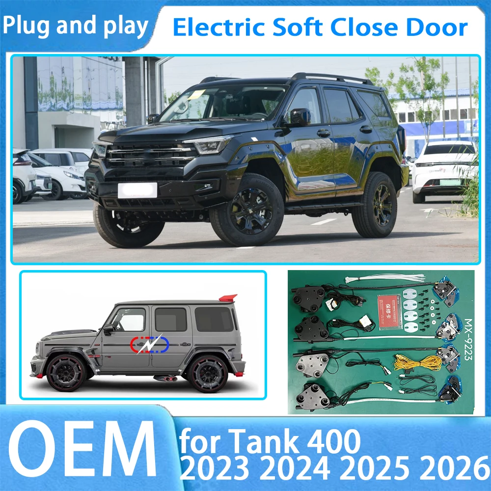 

for Tank 400 2023 2024 2025 2026 OEM Car Soft Close Door System Automatic Electric Auto Pull Power Latch Power Closing