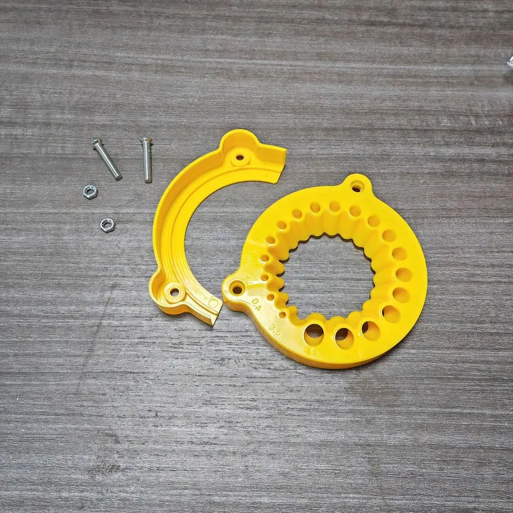 Afilador de brocas portátil, herramienta de molienda de taladro multiespecificación, amoladora de taladro, soporte fijo, artefacto de molienda de brocas