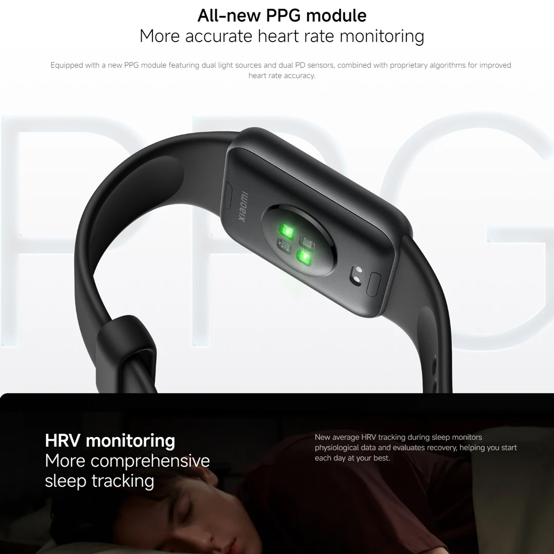 Xiaomi Smart Band 10 Pro Global Version Professional sports tracking 5ATM Water resistance rating Bluetooth heart rate broadcast - view 5