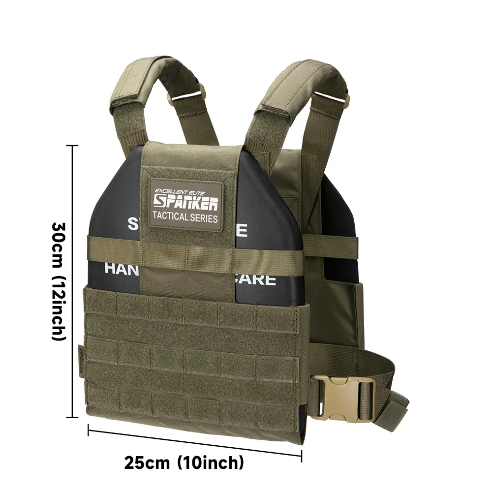 EXCELLENT ELITE SPANKER Tactical Lightweight Vests Molle Plate Carrier Vest  Airsoft Paintball CS Protective Lightweight Vests