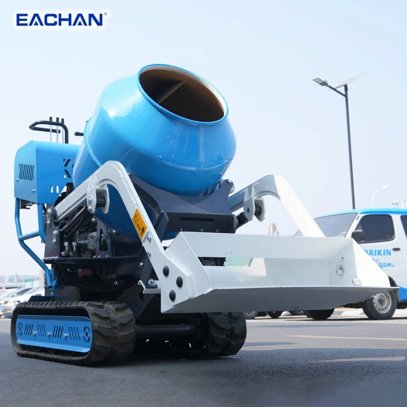 

Mini Concrete Mixer Machine Price Self Loading Crawler Small Concrete Mixer Diesel Micro Concrete Mixer Track Dumper Customized