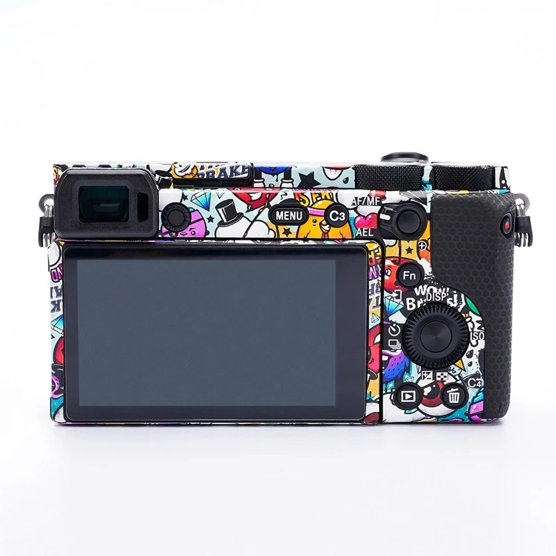 For Sony A6600 Camera Sticker Decal Film Protective Skin Anti-Scratch Protector Coat