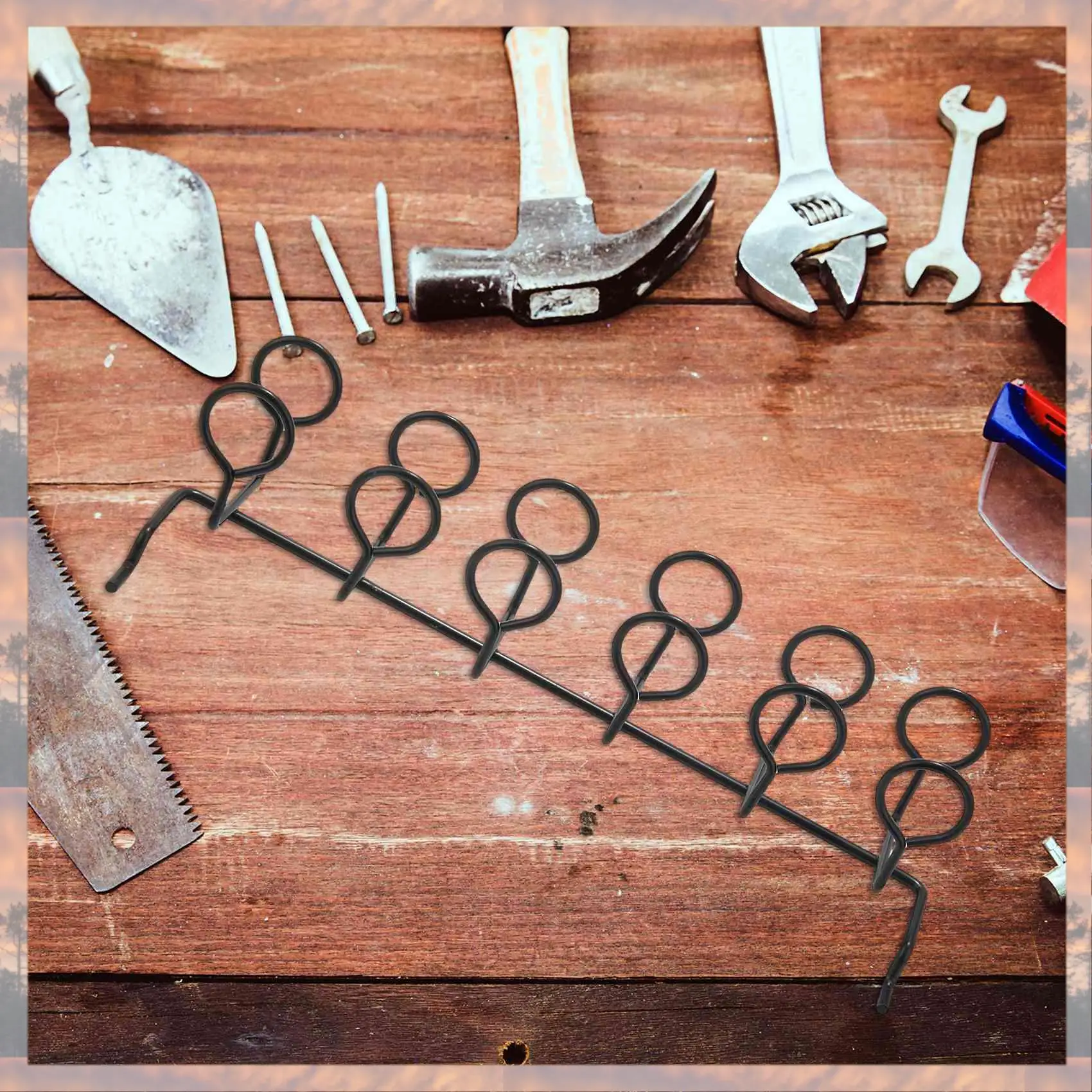 2025 الاتجاه مفك حامل Pegboard حامل أدوات متعددة ملحق Pegboard اكسسوارات متعددة حلقة أداة حامل ل Pegboard