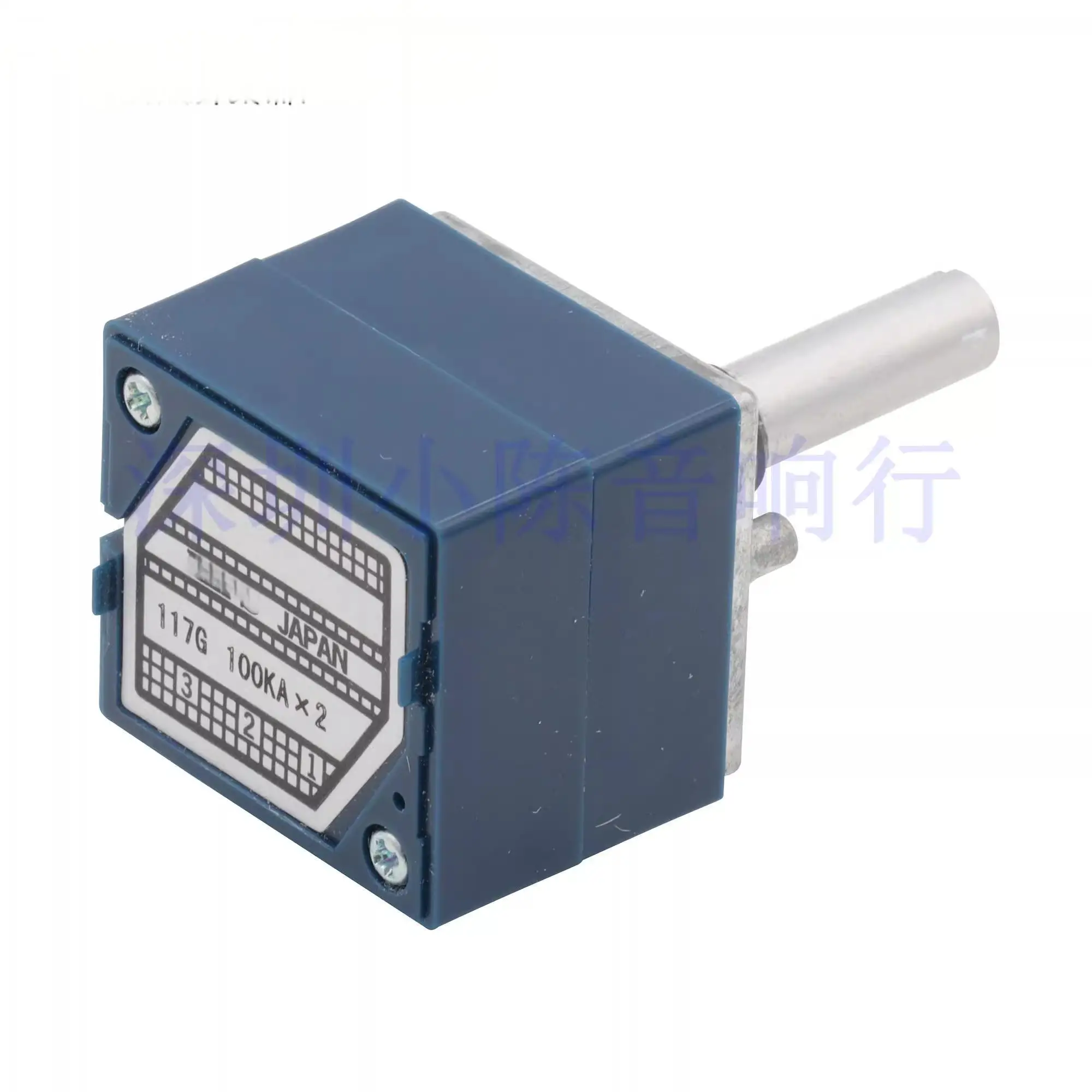 27mm Size Metal Shaft Type RK27 10K 20K 50K 100K 250K 500K dual volume potentiometer