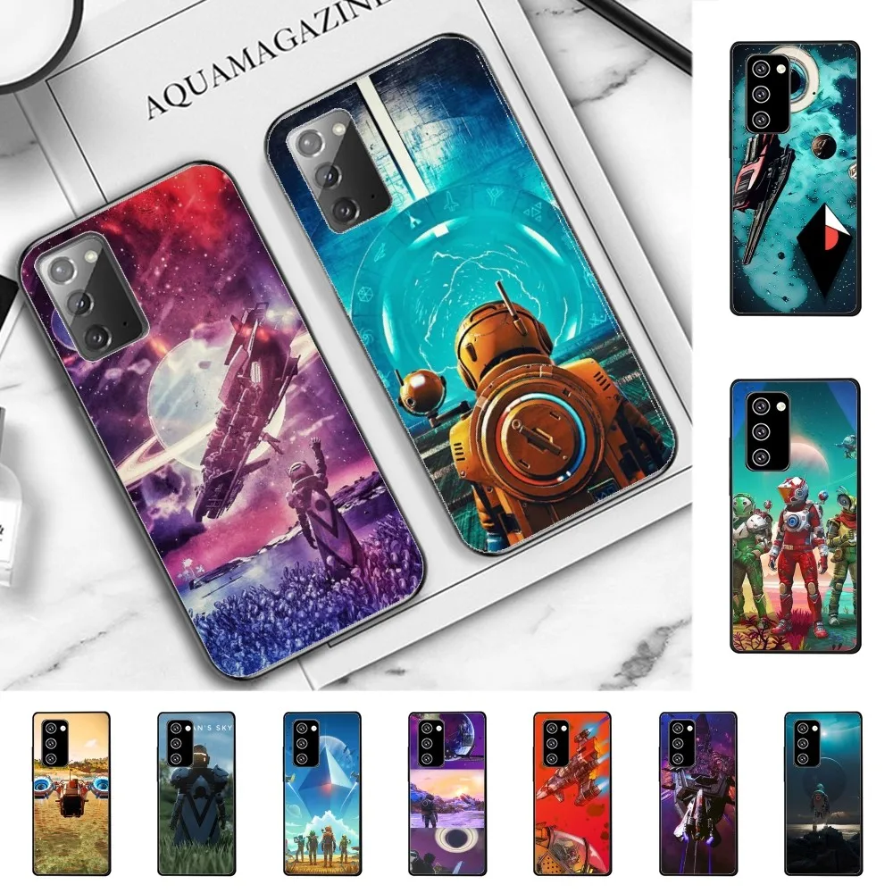 

No-Man S-Sky Video Game Phone Case For Samsung Note 8 9 10 20 Pro Plus Lite M 10 11 20 30 21 31 51 A 21 22 42 02 03