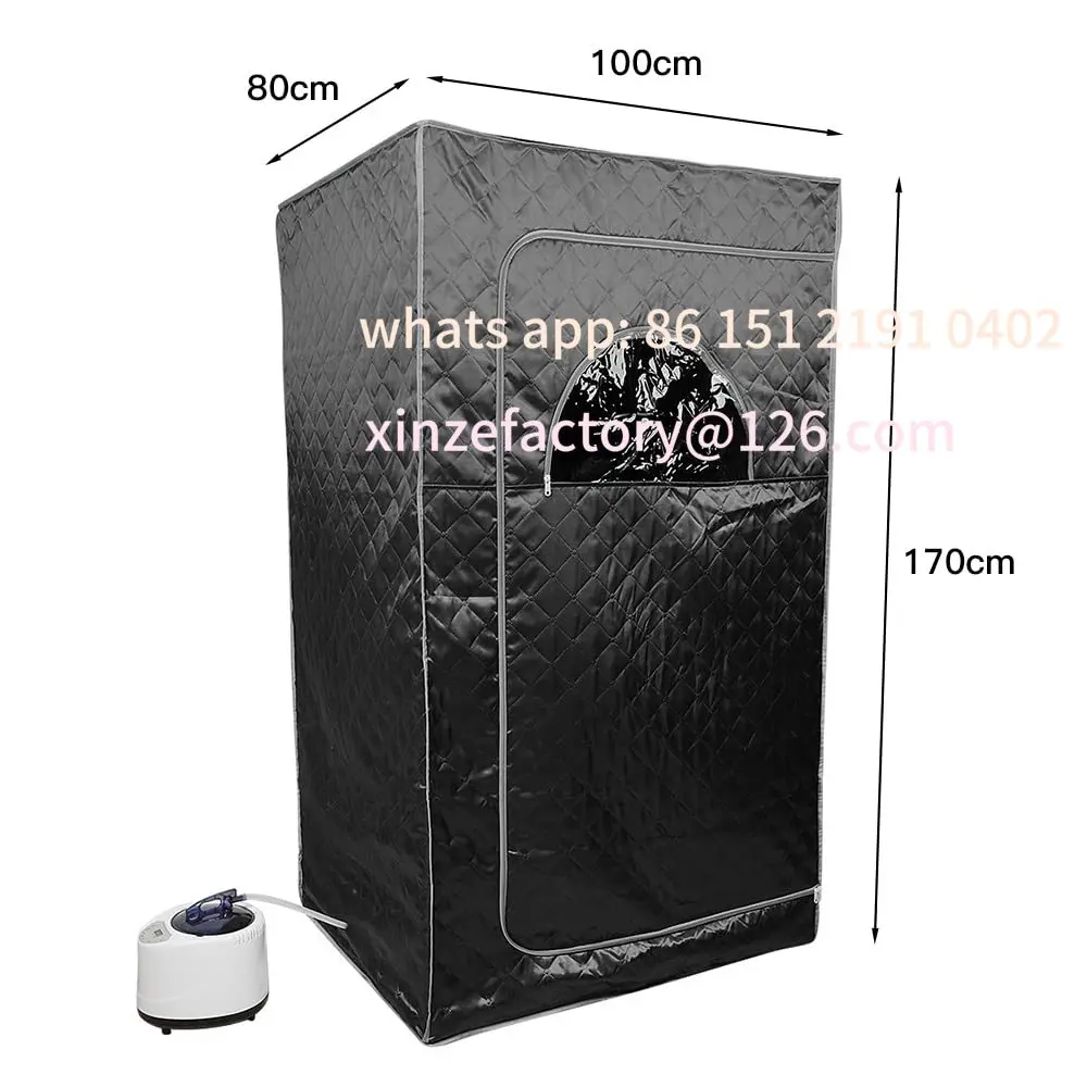 

Customizable Private Label Wet Steam Infrared Sauna Heater Modern Design Folding Sauna Room Outdoor Tent Detoxifying